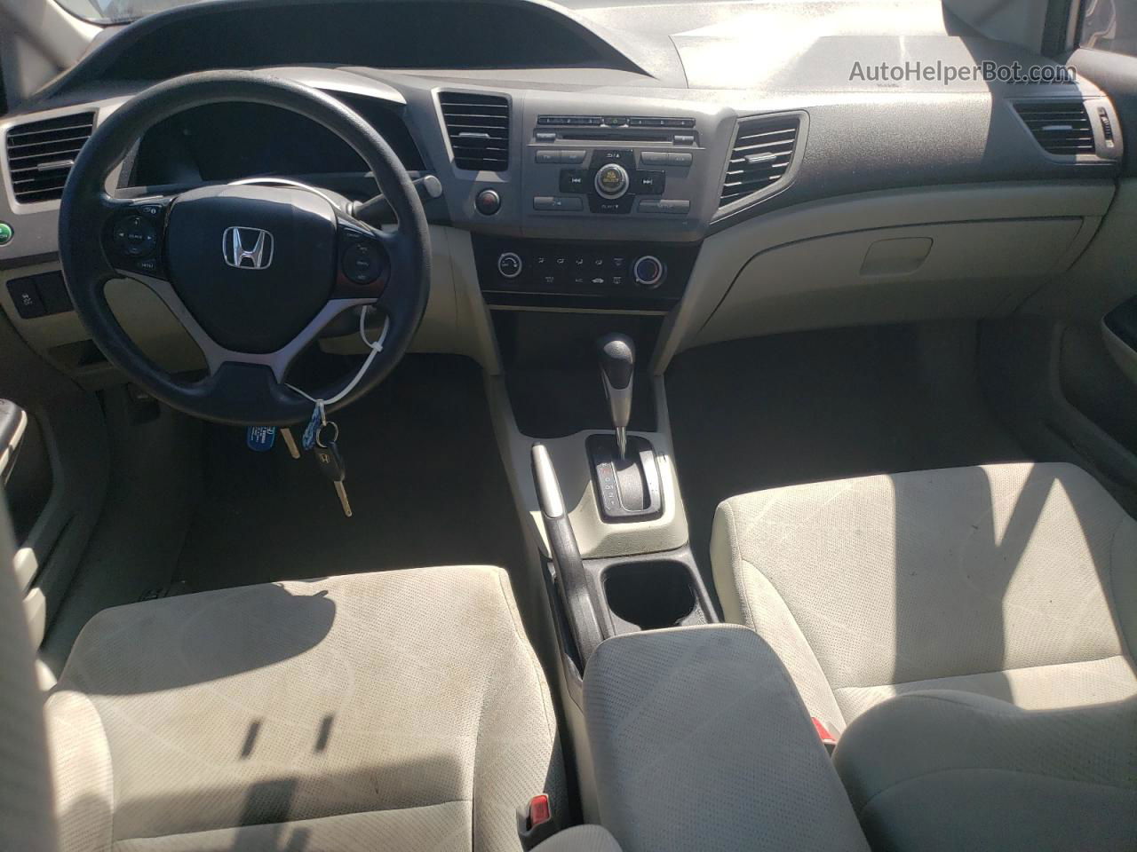 2012 Honda Civic Lx Серебряный vin: 19XFB2F57CE031499