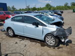 2012 Honda Civic Lx Blue vin: 19XFB2F57CE032345