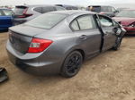 2012 Honda Civic Lx Gray vin: 19XFB2F57CE041031