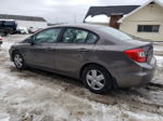 2012 Honda Civic Lx Gray vin: 19XFB2F57CE049193