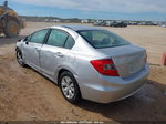 2012 Honda Civic Lx Silver vin: 19XFB2F57CE098359