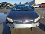 2012 Honda Civic Lx Gray vin: 19XFB2F57CE322570