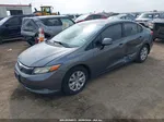 2012 Honda Civic Lx Gray vin: 19XFB2F57CE377522