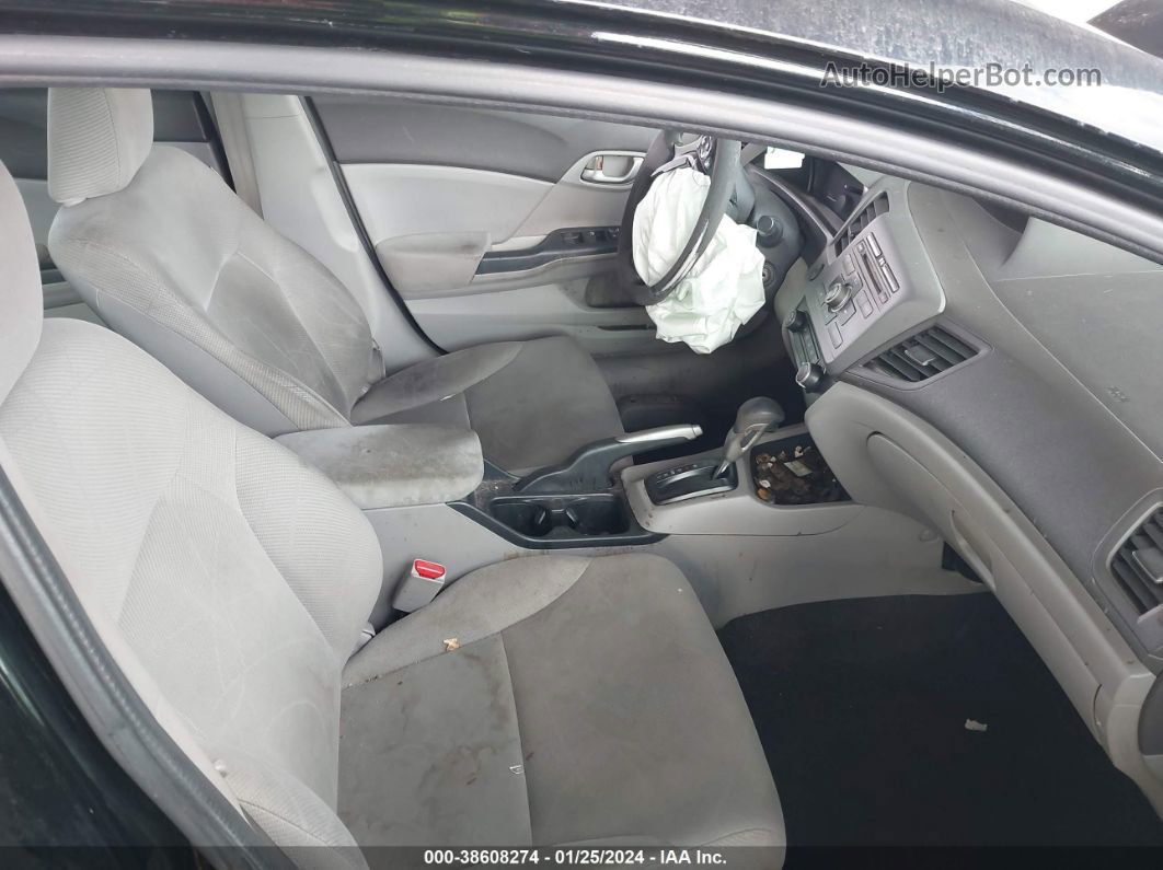 2012 Honda Civic Lx Черный vin: 19XFB2F57CE385460