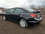 2013 Honda Civic Lx Черный vin: 19XFB2F57DE010718