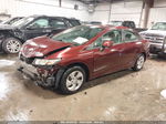 2013 Honda Civic Lx Red vin: 19XFB2F57DE095513