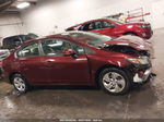 2013 Honda Civic Lx Red vin: 19XFB2F57DE095513