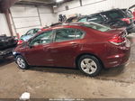 2013 Honda Civic Lx Red vin: 19XFB2F57DE095513