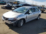 2013 Honda Civic Lx Silver vin: 19XFB2F57DE272268