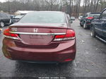 2014 Honda Civic Lx Бордовый vin: 19XFB2F57EE038035