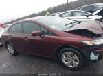 2014 Honda Civic Lx Бордовый vin: 19XFB2F57EE038035