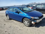 2014 Honda Civic Lx Синий vin: 19XFB2F57EE067132