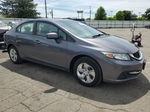 2014 Honda Civic Lx Gray vin: 19XFB2F57EE253155