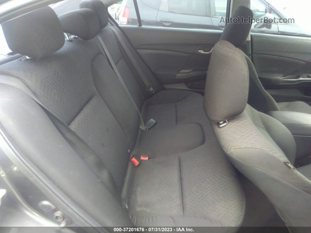 2014 Honda Civic Sedan Lx Gray vin: 19XFB2F57EE254886