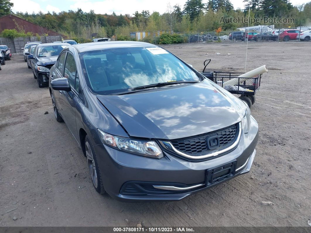 2014 Honda Civic Sedan Lx Gray vin: 19XFB2F57EE257044