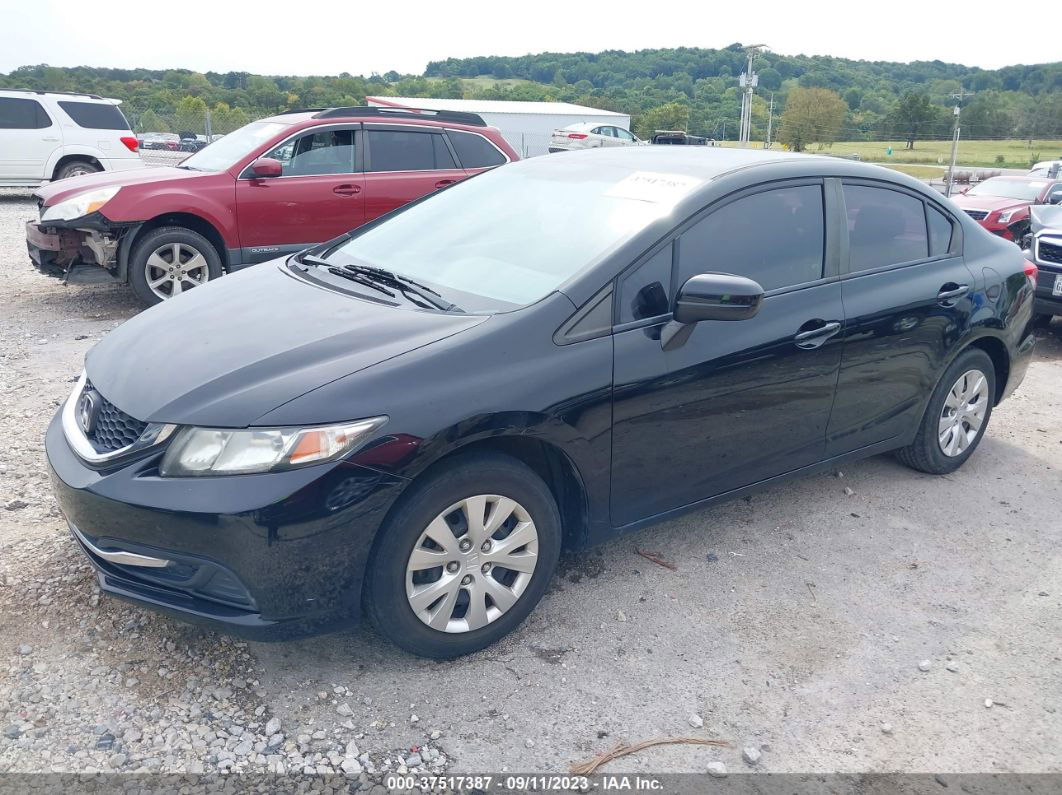 2015 Honda Civic Sedan Lx Black vin: 19XFB2F57FE006042