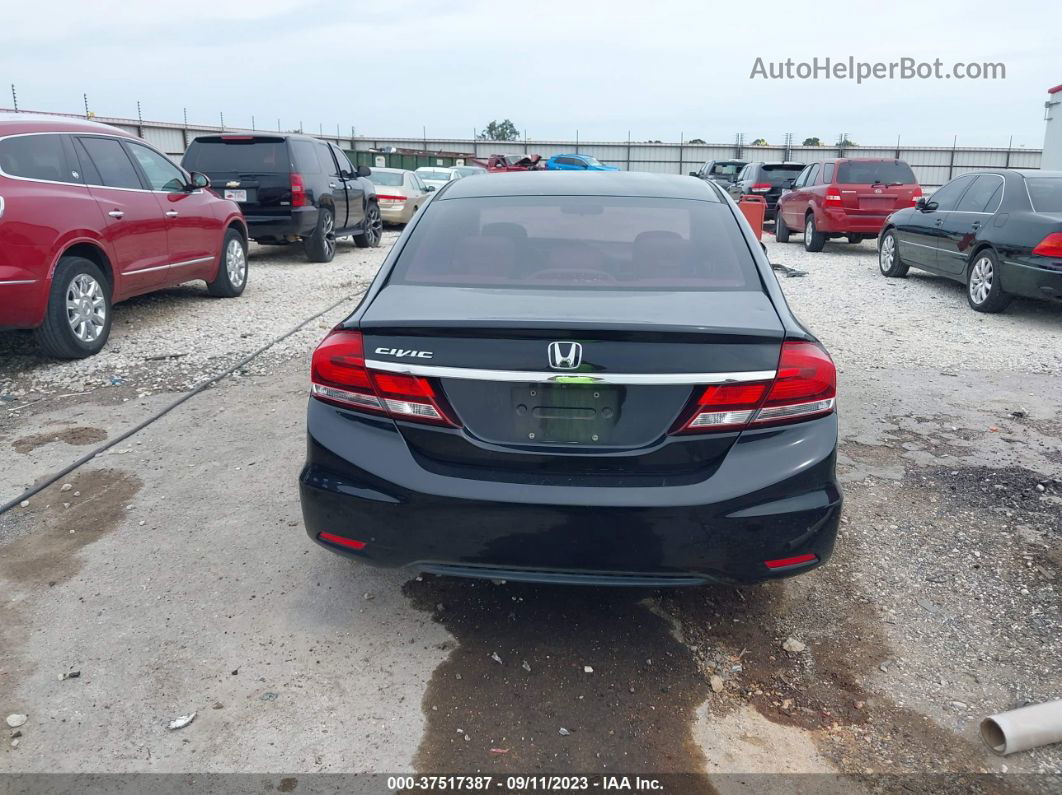 2015 Honda Civic Sedan Lx Black vin: 19XFB2F57FE006042