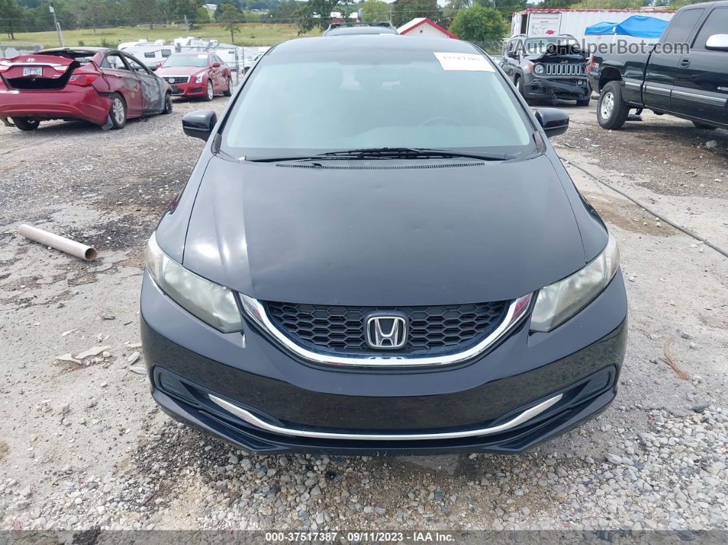 2015 Honda Civic Sedan Lx Black vin: 19XFB2F57FE006042