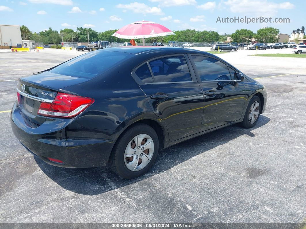 2015 Honda Civic Lx Black vin: 19XFB2F57FE067939