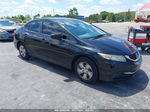 2015 Honda Civic Lx Black vin: 19XFB2F57FE067939