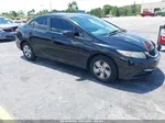 2015 Honda Civic Lx Black vin: 19XFB2F57FE067939