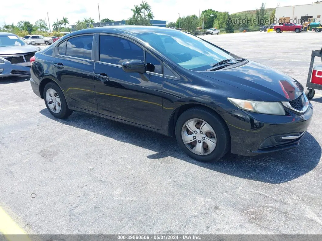 2015 Honda Civic Lx Черный vin: 19XFB2F57FE067939