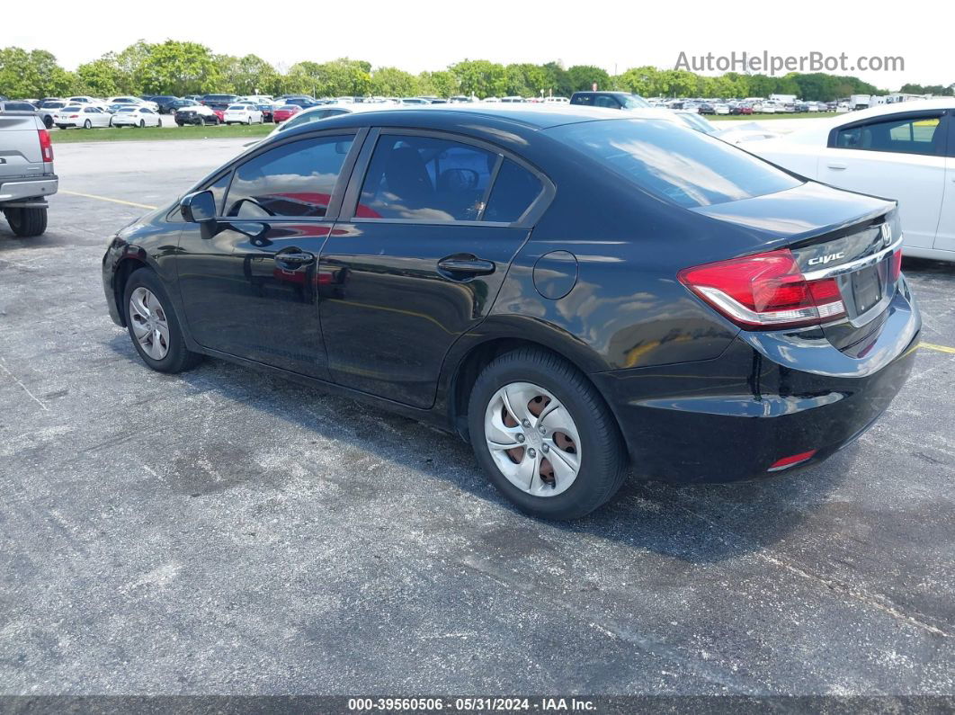 2015 Honda Civic Lx Black vin: 19XFB2F57FE067939