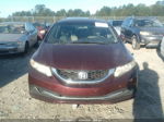 2015 Honda Civic Sedan Lx Maroon vin: 19XFB2F57FE083820