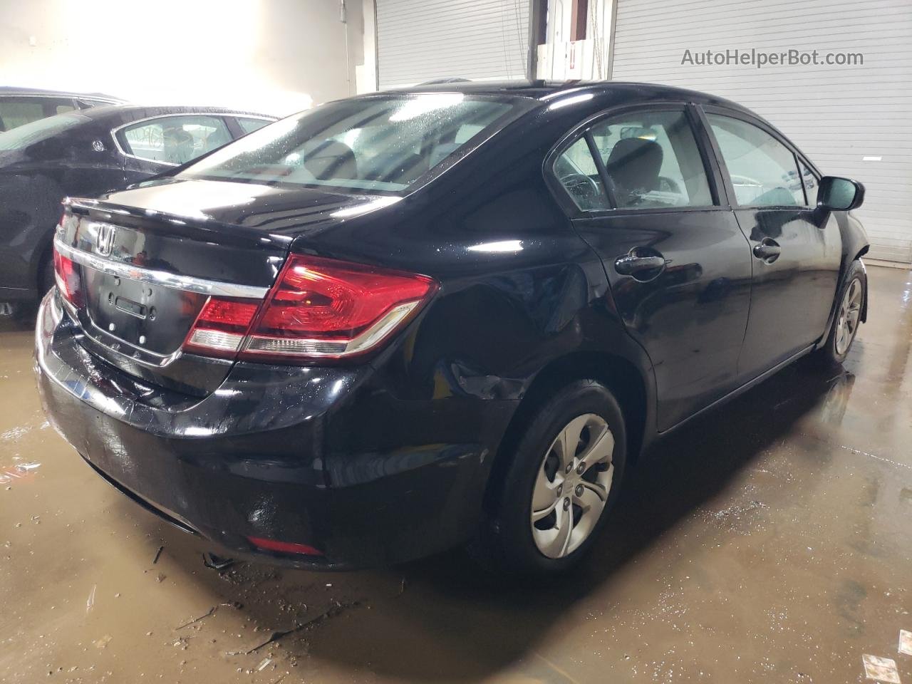 2015 Honda Civic Lx Черный vin: 19XFB2F57FE099967