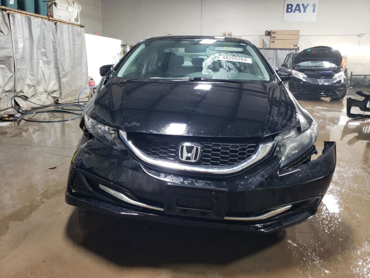 2015 Honda Civic Lx Черный vin: 19XFB2F57FE099967