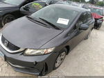 2015 Honda Civic Lx Gray vin: 19XFB2F57FE101815