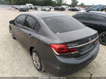 2015 Honda Civic Lx Gray vin: 19XFB2F57FE101815