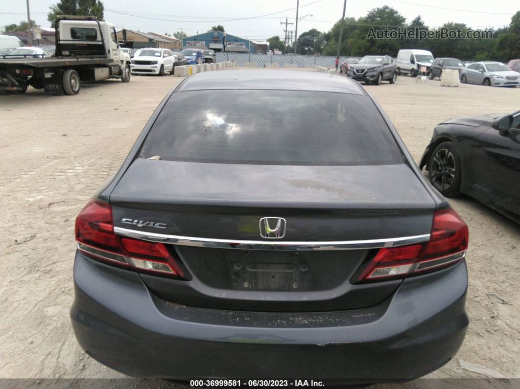 2015 Honda Civic Lx Gray vin: 19XFB2F57FE101815