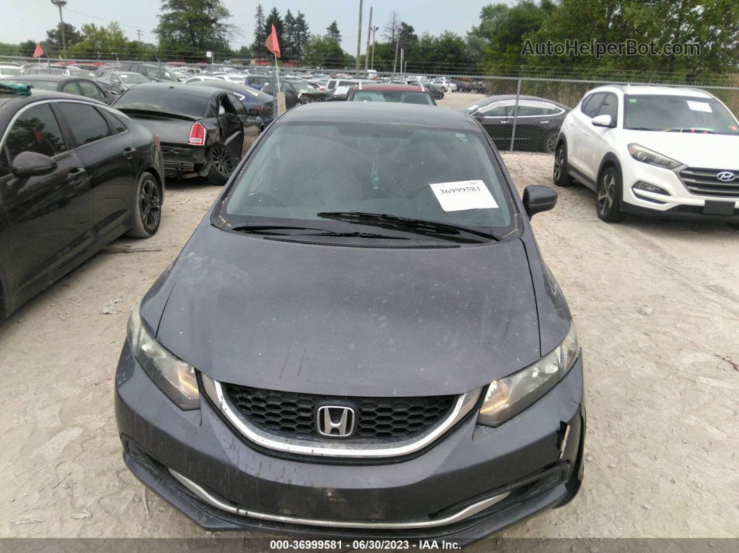 2015 Honda Civic Lx Gray vin: 19XFB2F57FE101815