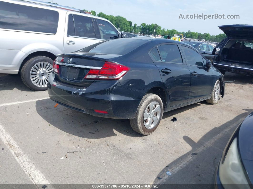 2015 Honda Civic Lx Black vin: 19XFB2F57FE113298