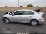 2015 Honda Civic Lx Silver vin: 19XFB2F57FE200375