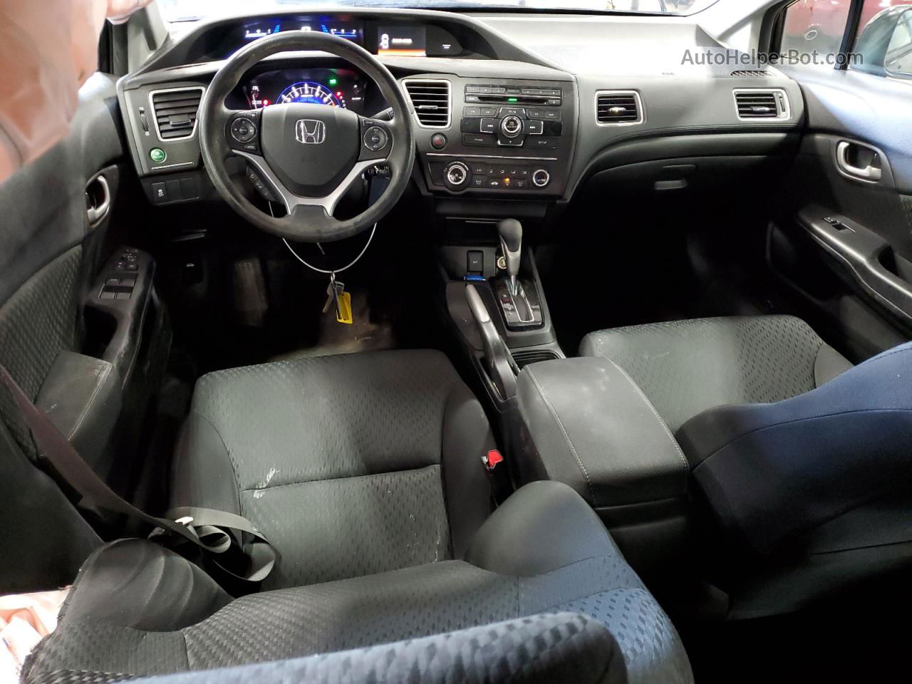 2015 Honda Civic Lx Черный vin: 19XFB2F57FE245784