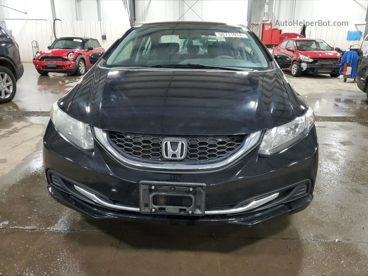 2015 Honda Civic Lx Черный vin: 19XFB2F57FE245784