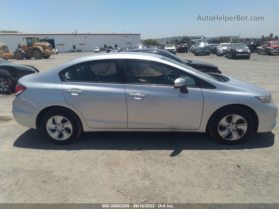 2015 Honda Civic Sedan Lx Silver vin: 19XFB2F57FE268157