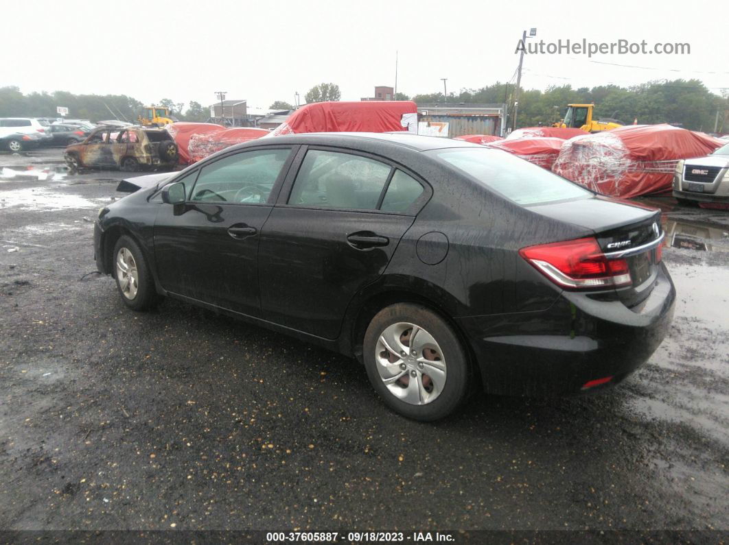 2015 Honda Civic Lx Черный vin: 19XFB2F57FE280874