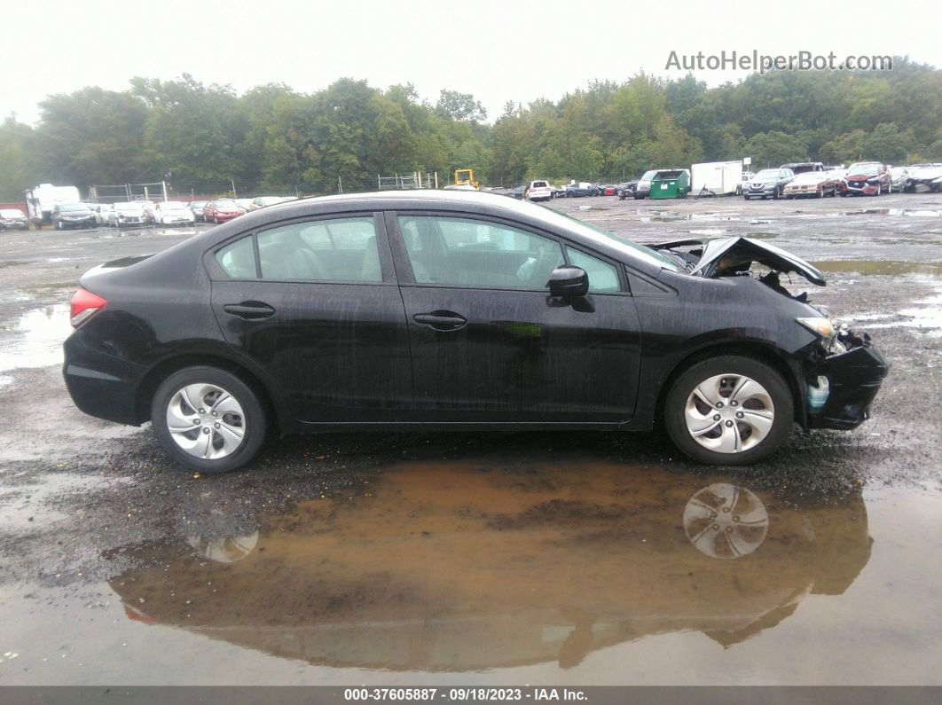 2015 Honda Civic Lx Черный vin: 19XFB2F57FE280874