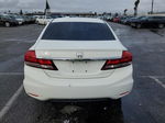 2015 Honda Civic Lx White vin: 19XFB2F57FE281037