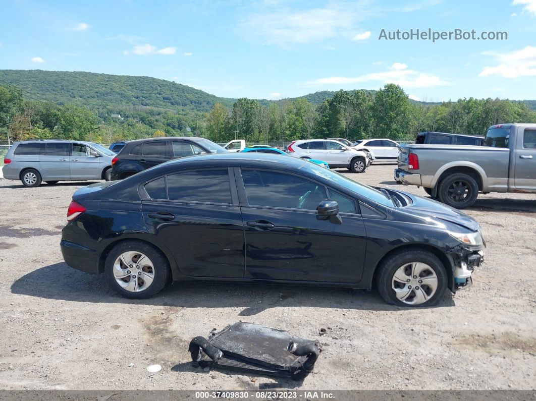 2015 Honda Civic Lx Black vin: 19XFB2F57FE286156