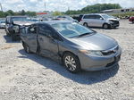 2012 Honda Civic Lx Gray vin: 19XFB2F58CE059943