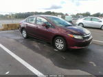 2012 Honda Civic Lx Burgundy vin: 19XFB2F58CE093025