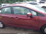 2012 Honda Civic Lx Темно-бордовый vin: 19XFB2F58CE365556