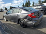 2012 Honda Civic Lx Серый vin: 19XFB2F58CE367520