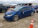 2013 Honda Civic Lx Blue vin: 19XFB2F58DE014518