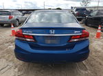 2013 Honda Civic Lx Blue vin: 19XFB2F58DE014518