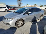 2013 Honda Civic Lx Silver vin: 19XFB2F58DE028130